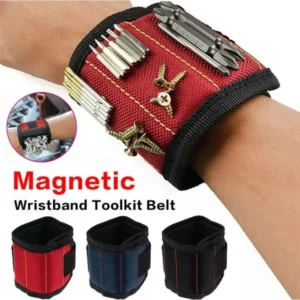 Magnetic Wristband for Holding Screws,Nails